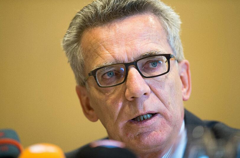 Innenminister Thomas de Maiziere: Die Bundesregierung hat ein neues Konzept für die Zivilverteidigung erarbeitet. Foto: Deniz Calagan