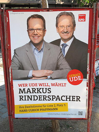 Warum wurden diese Plakate nicht aussortiert?