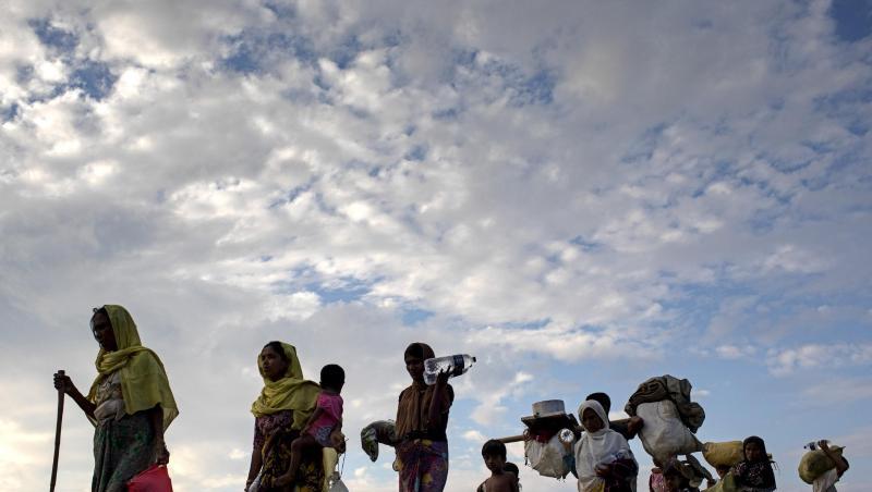 Rohingya-Flüchtlinge in Bangladesch: Der UN-Migrationspakt soll Flüchtlingen besseren Zugang zu Schulen, Arbeit und Gesundheitsversorgung verschaffen. Rohingya-Flüchtlinge in Bangladesch: Der UN-Migrationspakt soll Flüchtlingen besseren Zugang zu Schulen, Arbeit und Gesundheitsversorgung verschaffen.