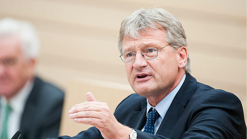 Jörg Meuthen betont, er trenne Patriotismus streng von Nationalismus. Jörg Meuthen betont, er trenne Patriotismus streng von Nationalismus.