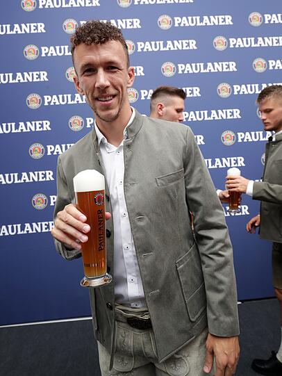 Die Bilder vom Lederhosen-Shooting des FC Bayern.