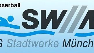 Verdient gewomnnen: Die Wasserballer vom SG Stadtwerke München Logo Verdient gewomnnen: Die Wasserballer vom SG Stadtwerke München Logo