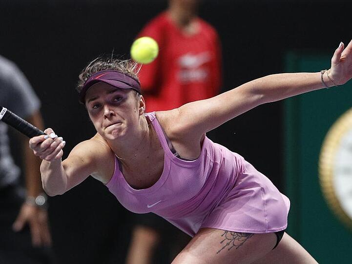 Jelina Switolina erreichte bei den WTA Finals das Halbfinale.