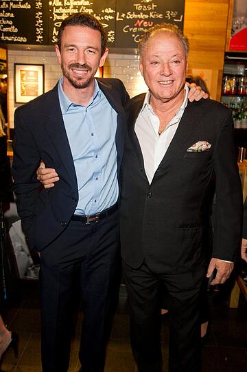 ...Oliver Berben und Gastronom Gabriel Lewy.