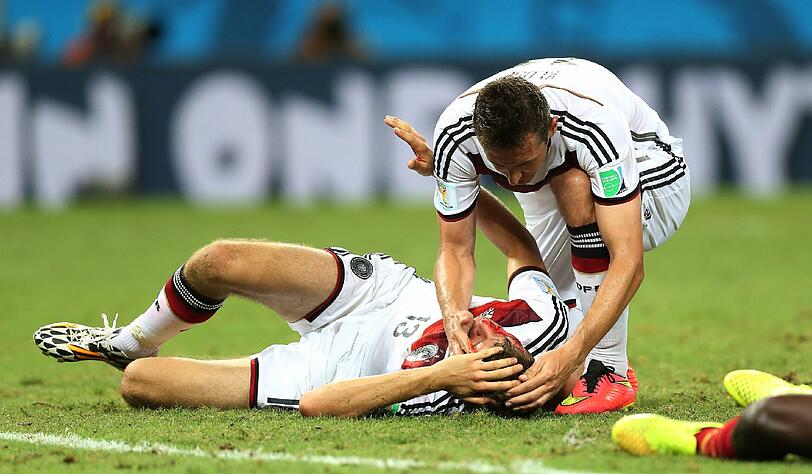 Klose sorgt sich um seinen Kollegen.