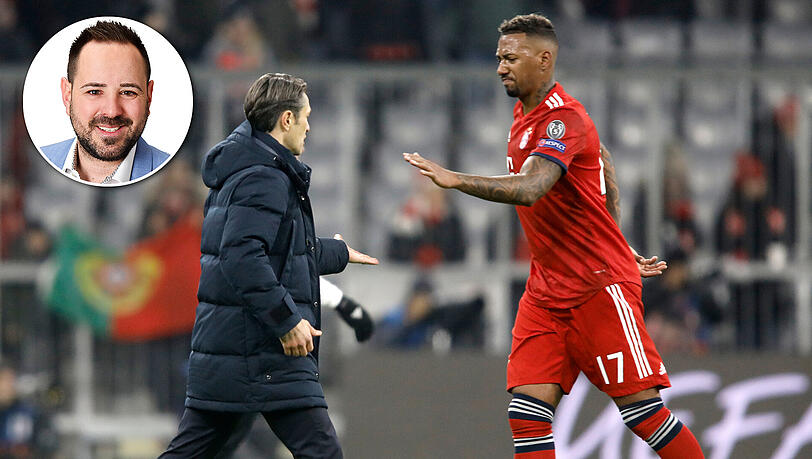 Anspanntes Verhältnis: Bayern-Trainer Niko Kovac (li.) und Jérôme Boateng. Das ist nicht mehr zu kitten, meint Patrick Mayer, Fußballchef der AZ Digital. Anspanntes Verhältnis: Bayern-Trainer Niko Kovac (li.) und Jérôme Boateng. Das ist nicht mehr zu kitten, meint Patrick Mayer, Fußballchef der AZ Digital.