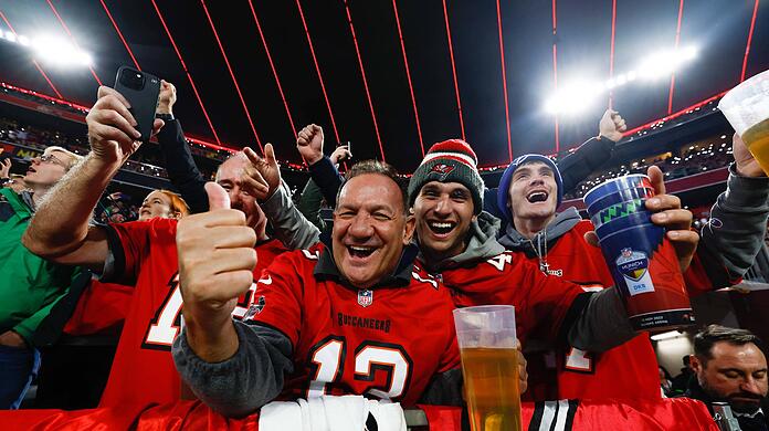 Die Stimmung beim NFL-Highlight in München war herausragend.