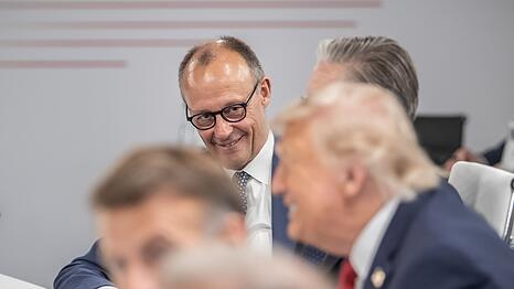 Friedrich Merz fand die Zusammenarbeit mit US-Pr&auml;sident Trump konstruktiv und pers&ouml;nlich in Ordnung.