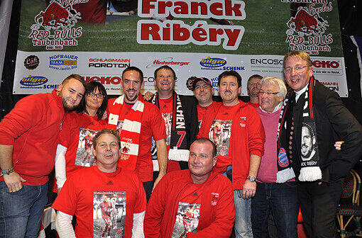 Gruppenbild mit Franck.