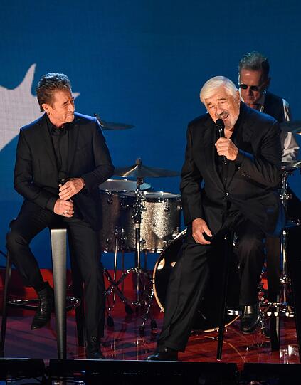 Peter Maffay und Mario Adorf