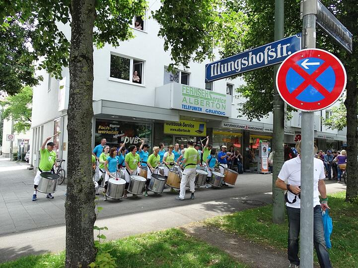 Am Wochenende war im Viertel einiges los...