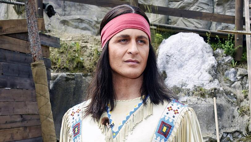 Alexander Klaws als Winnetou bei den Karl-May-Spielen.