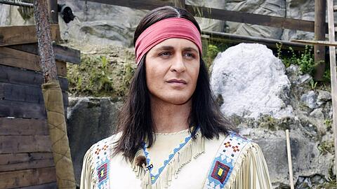 Alexander Klaws als Winnetou bei den Karl-May-Spielen.