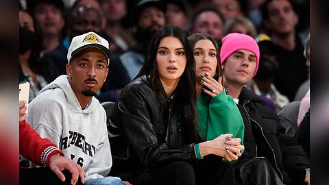 Kendall Jenner, Hailey Bieber und Justin Bieber (v.l.) sind seit vielen Jahren miteinander befreundet.