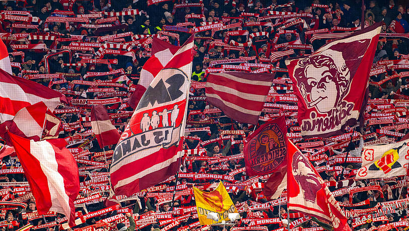 Die Fans des FC Bayern (Symbolbild). Die Fans des FC Bayern (Symbolbild).