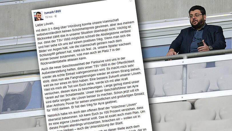 Hat sich mal wieder bei Facebook zu Wort gemeldet: Hasan Ismaik Hat sich mal wieder bei Facebook zu Wort gemeldet: Hasan Ismaik