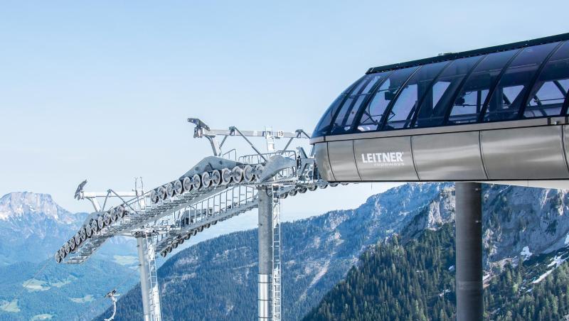 Die undatierte Aufnahme zeigt die Bergstation der neuen Jennerbahn auf dem Jenner. Foto: Berchtesgadener Bergbahn AG Die undatierte Aufnahme zeigt die Bergstation der neuen Jennerbahn auf dem Jenner. Foto: Berchtesgadener Bergbahn AG