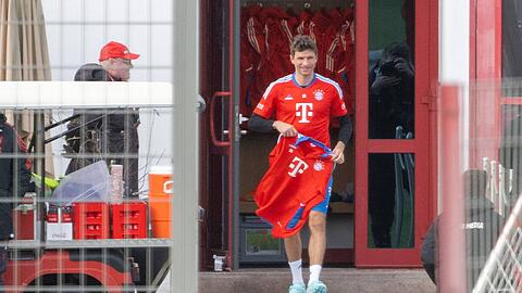 Blickt mit voller Freude in die Zukunft: Bayern-Star Thomas Müller.