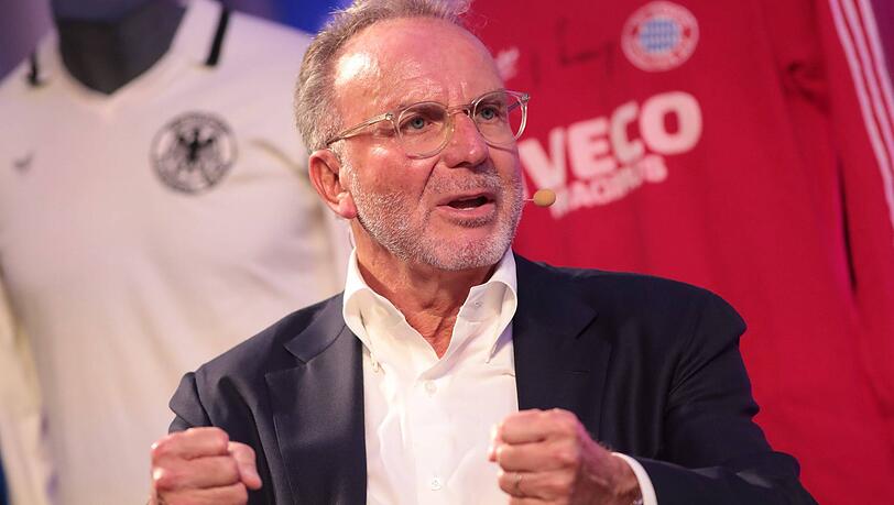 Hatte beim Kane-Deal seine Finger im Spiel: Bayern-Boss Karl-Heinz Rummenigge.