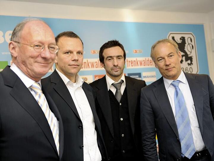 Franz Maget, Michael Hasenstab, Miroslav Stevic, Rainer Beeck. Das sollte das Quartett für eine bessere Löwen-Zukunft sein: Ist nun alles dahin?