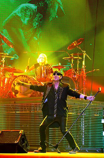 Die Scorpions in der Olympiahalle.