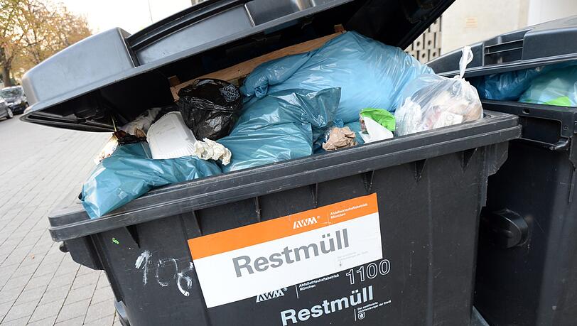 201 Kilogramm Restmüll produziert der Durchschnittsmünchner im Jahr. (Archivbild)