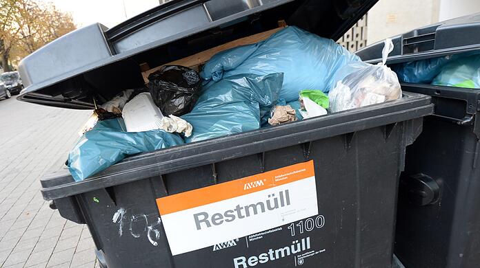 201 Kilogramm Restmüll produziert der Durchschnittsmünchner im Jahr. (Archivbild)