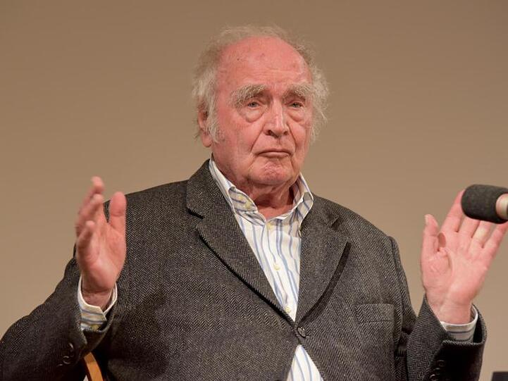 Martin Walser im Stuttgarter Literaturhaus.