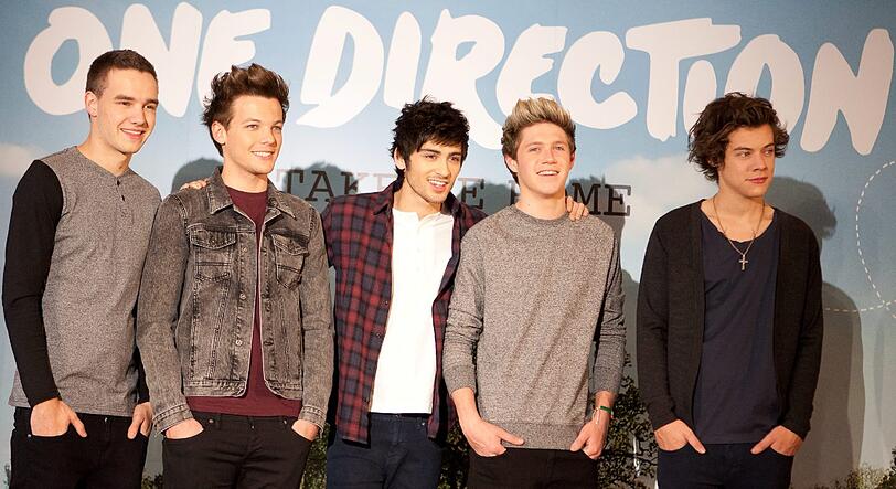 Die Teeniestars von "One Direction"