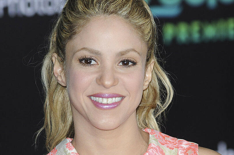 Sängerin Shakira setzt auf mädchenhaftes Make-up