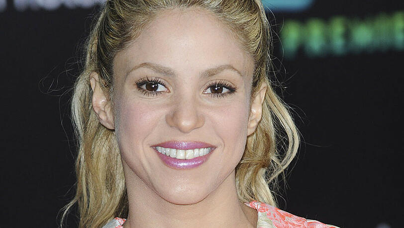 Sängerin Shakira setzt auf mädchenhaftes Make-up Sängerin Shakira setzt auf mädchenhaftes Make-up