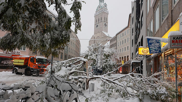 Am 2. Dezember fiel in München so viel Schnee wie noch nie.