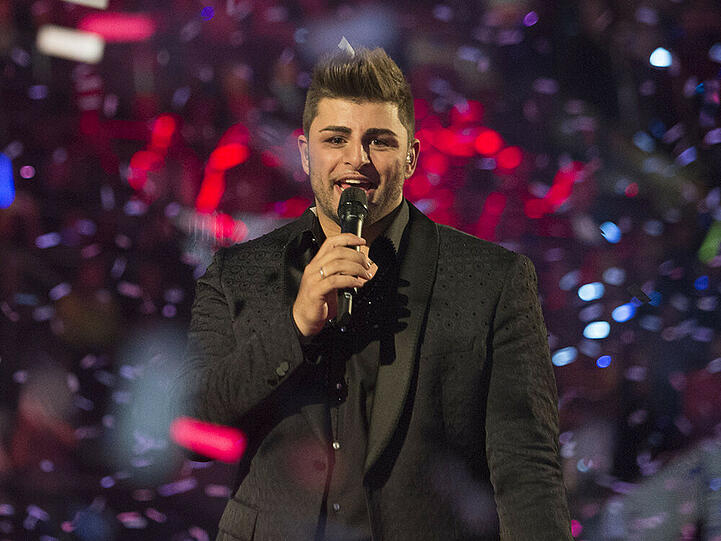 Severino Seeger beim "DSDS"-Finale