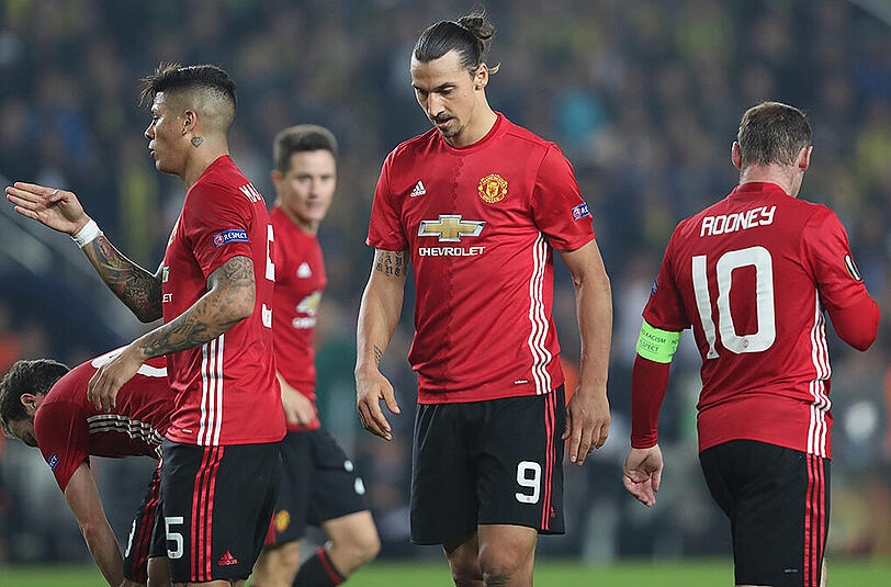 Platz 1: Manchester United. Durchschnittliches Jahresgehalt eines Spielers: 6,69 Millionen Euro. Tabellenplatz in der englischen Premier League: 6.