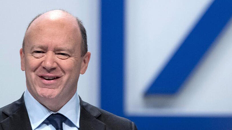 Deutsche-Bank-Chef John Cryan bei der Hauptversammlung in Frankfurt am Main.