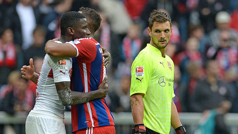 Sven Ulreich (r.) hatte als Torhüter des VfB Stuttgart gegen den FC Bayern immer das Nachsehen. Sven Ulreich (r.) hatte als Torhüter des VfB Stuttgart gegen den FC Bayern immer das Nachsehen.