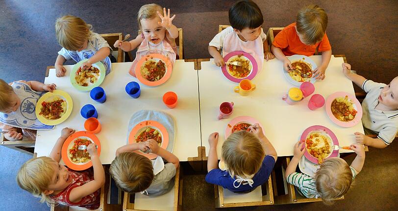 Bei Kita "Infanterix" in der Blumenau werden die Kinder zweisprachig betreut.