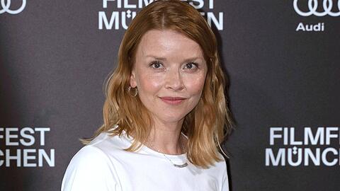 Schauspielerin Karoline Schuch am Montag bei der Premiere ihres neuen TV-Films "Elodie" im Rahmen des Filmfests M&uuml;nchen.