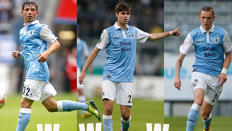 Die junge Löwen-Garde: Maximilian Wittek, Julian Weigl und Marius Wolf Die junge Löwen-Garde: Maximilian Wittek, Julian Weigl und Marius Wolf