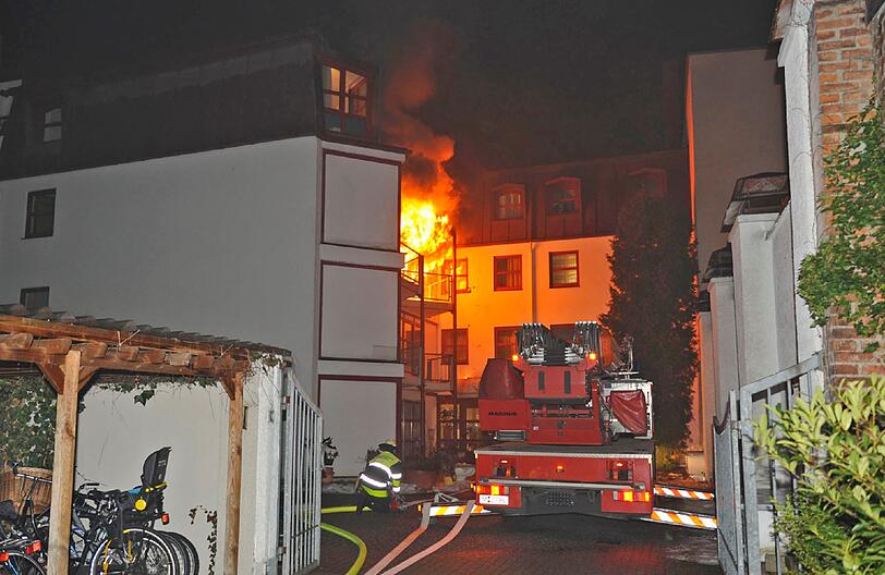 Einsatz der Feuerwehr in der Gollierstraße: In einem Heim für minderjährige Flüchtlinge hat es in München gebrannt.