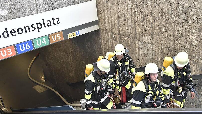 Am Dienstag brannte es am Odeonsplatz. Jetzt wurde die Ursache ermittelt - zumindest teilweise.