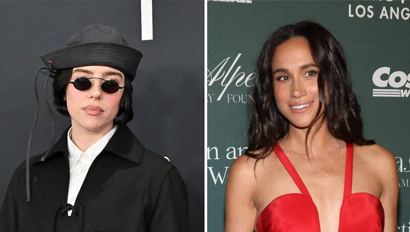 Billie Eilish und Herzogin Meghan haben sich für das Brandopfer zusammengetan.
