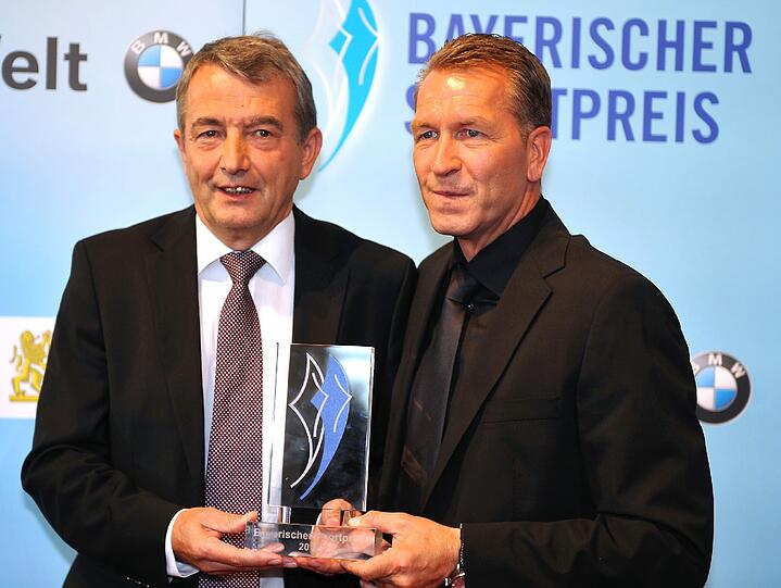 DFB-Präsident Wolfgang Niersbach (l.) und Ex-Torwart Andreas Köpke.