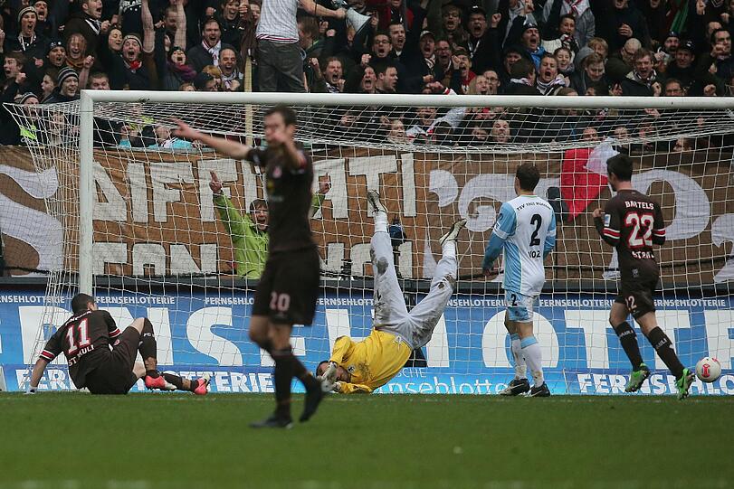 Das 1:0 für St. Pauli
