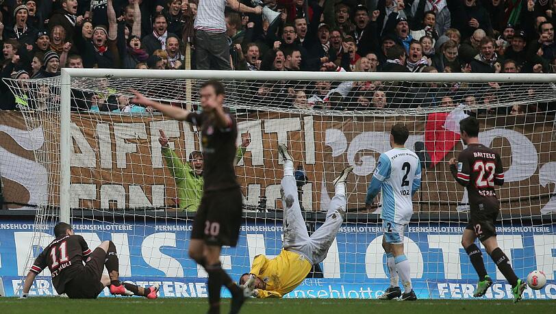 Das 1:0 für St. Pauli Das 1:0 für St. Pauli