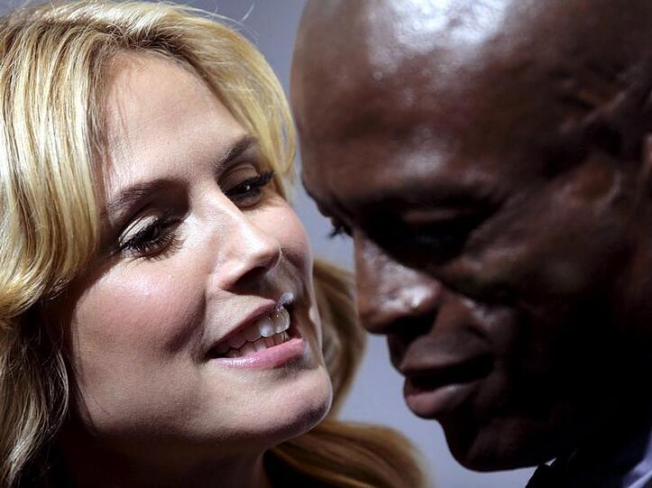 Ein glückliches Paar: Seal und Heidi Klum.