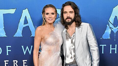 Heidi Klum und ihr Ehemann Tom Kaulitz auf der Hollywood-Premiere von "Avatar: The Way of Water".
