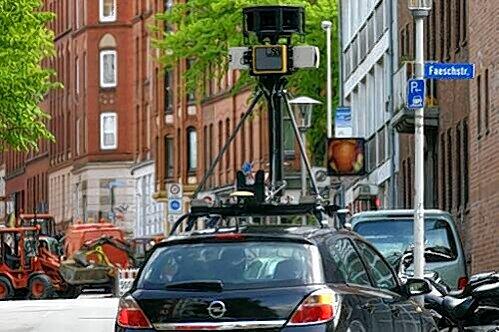 Die Google-Aufnahmewagen sind auch in Nürnbergs Straßen unterwegs.