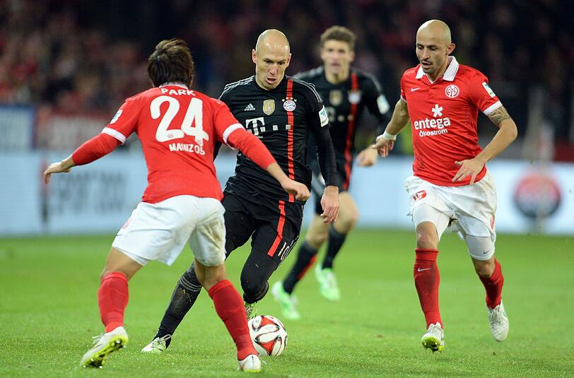 Arjen Robben traf in der 89. Minute zum 2:1.