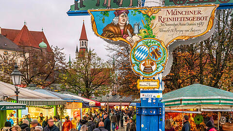 Der Viktualienmarkt muss saniert werden. Das passiert aber wohl nicht vor 2027.